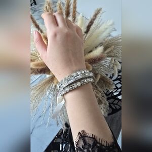 New set of silver bracelets